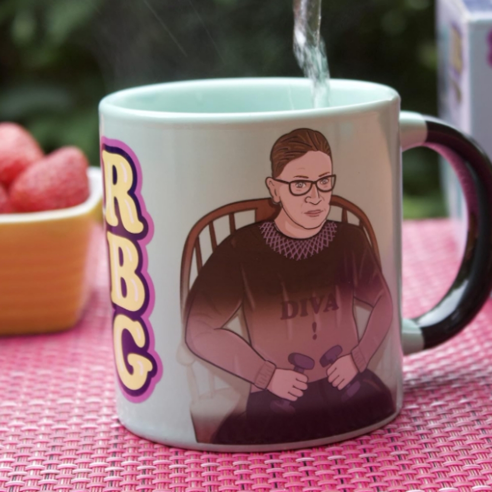 🆕Ruth Bader Ginsburg RBG 12 oz. Coffee Mug Lawyer Judge Judicial Gift